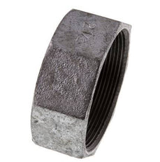 Rp 2 1/2'' Zinc plated Cast iron End cap 25 Bar