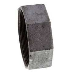 Rp 3'' Zinc plated Cast iron End cap 25 Bar