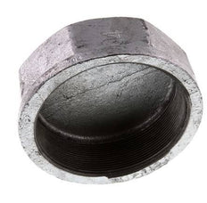 Rp 4'' Zinc plated Cast iron End cap 25 Bar