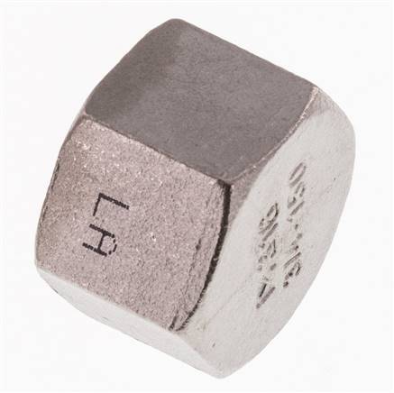 3/4'' NPT Stainless steel End cap 16 Bar