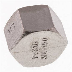 3/4'' NPT Stainless steel End cap 16 Bar