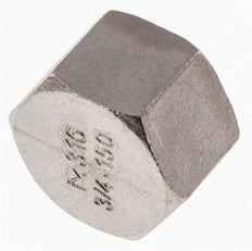 3/4'' NPT Stainless steel End cap 16 Bar