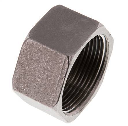 Rp 1 1/2'' Stainless steel End cap 16 Bar