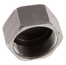 Rp 1 1/2'' Stainless steel End cap 16 Bar