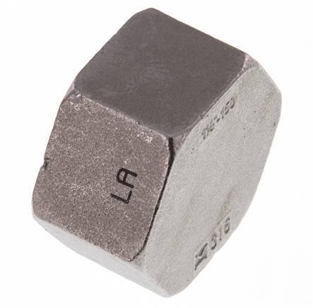 Rp 1 1/2'' Stainless steel End cap 16 Bar