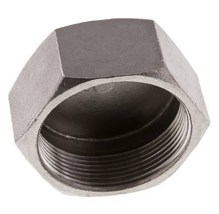 Rp 2'' Stainless steel End cap 16 Bar