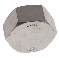 Rp 2'' Stainless steel End cap 16 Bar