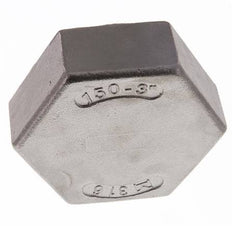 Rp 3'' Stainless steel End cap 16 Bar