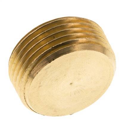 3/4'' Brass Closing plug with Inner Hex without collar 16 Bar [2 Pieces]