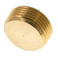 3/4'' Brass Closing plug with Inner Hex without collar 16 Bar [2 Pieces]