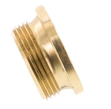 G 1 1/4'' Brass Closing plug with Inner Hex 16 Bar