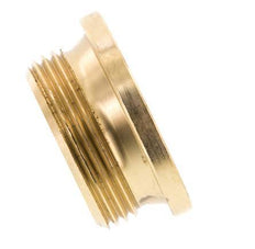 G 1 1/4'' Brass Closing plug with Inner Hex 16 Bar