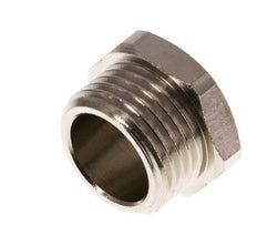 G 1/2'' Nickel plated Brass Closing plug with Outer Hex 16 Bar [2 Pieces]