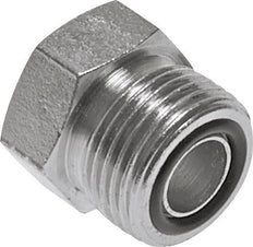 UN 11/16''-16 Zinc plated Steel Closing Plug ORFS 630 Bar [2 Pieces]