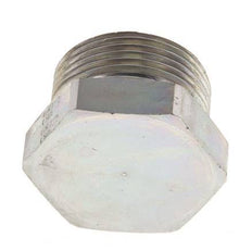 UN 1-7/16''-12 Zinc plated Steel Closing Plug ORFS 400 Bar