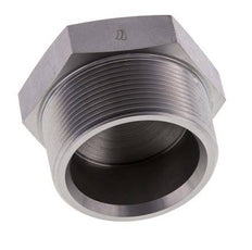 2'' NPT Male Zinc plated Steel Closing plug with Outer Hex 70 Bar