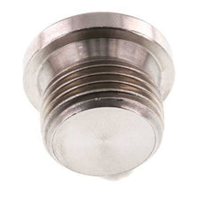 G 1/2'' Stainless steel Closing plug with Inner Hex 40 Bar