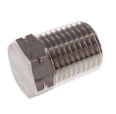 1/4'' NPT Male Stainless steel Closing plug with Outer Hex 275 Bar