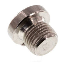 G 1/8'' Stainless steel Closing plug with Inner Hex 40 Bar