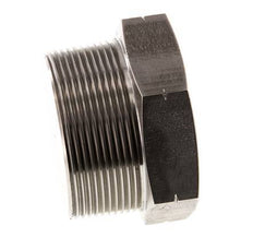 2'' NPT Male Stainless steel Closing plug with Outer Hex 70 Bar