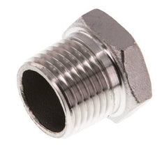 1/2'' NPT Male Stainless steel Closing plug with Outer Hex 16 Bar [2 Pieces]