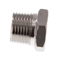 3/4'' NPT Male Stainless steel Closing plug with Outer Hex 16 Bar