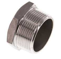 1 1/2'' NPT Male Stainless steel Closing plug with Outer Hex 16 Bar