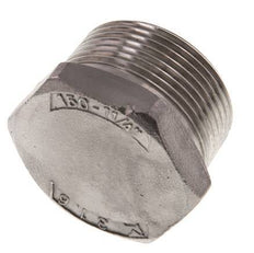 1 1/4'' NPT Male Stainless steel Closing plug with Outer Hex 16 Bar