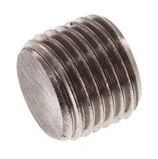 G 1/4'' Stainless steel Closing plug with Inner Hex without collar 40 Bar