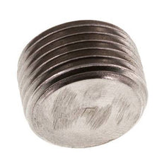 G 3/8'' Stainless steel Closing plug with Inner Hex without collar 40 Bar