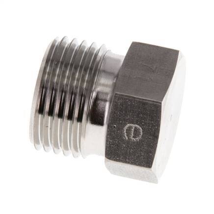 10S Stainless steel Closing Plug for Tubes 630 Bar DIN 2353