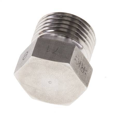 10S Stainless steel Closing Plug for Tubes 630 Bar DIN 2353