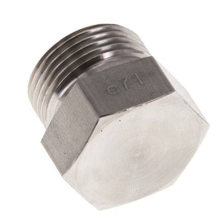 15L Stainless steel Closing Plug for Tubes 315 Bar DIN 2353