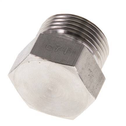 15L Stainless steel Closing Plug for Tubes 315 Bar DIN 2353
