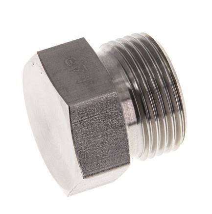 15L Stainless steel Closing Plug for Tubes 315 Bar DIN 2353