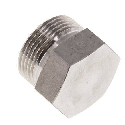 18L Stainless steel Closing Plug for Tubes 315 Bar DIN 2353