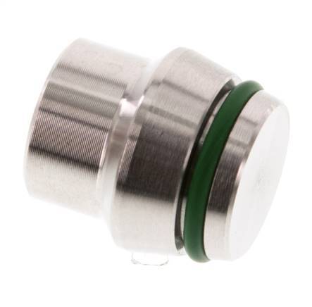 16S Stainless steel Closing Plug for Cutting Ring Fittings 400 Bar DIN 2353