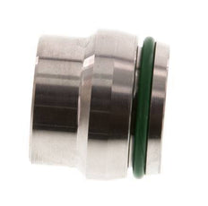 25S Stainless steel Closing Plug for Cutting Ring Fittings 400 Bar DIN 2353