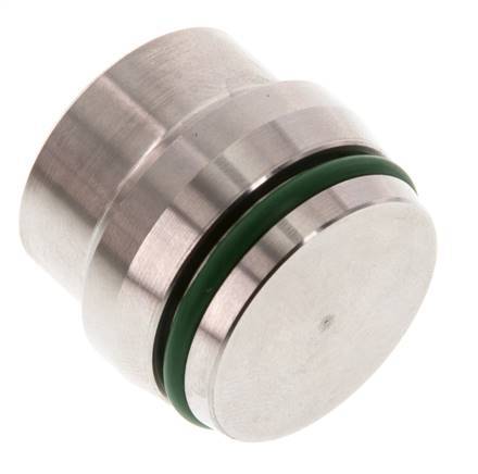 25S Stainless steel Closing Plug for Cutting Ring Fittings 400 Bar DIN 2353