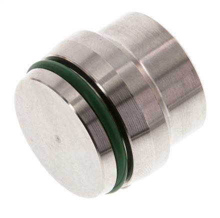 25S Stainless steel Closing Plug for Cutting Ring Fittings 400 Bar DIN 2353