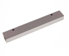 2xG 3/8'' x 6xG 1/4'' Aluminium Distributor Block One-sided 16 Bar