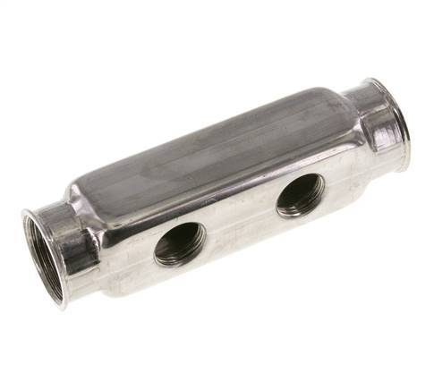 2xG 1'' x 4xG 1/2'' Stainless steel Distributor Block Double-sided 10 Bar