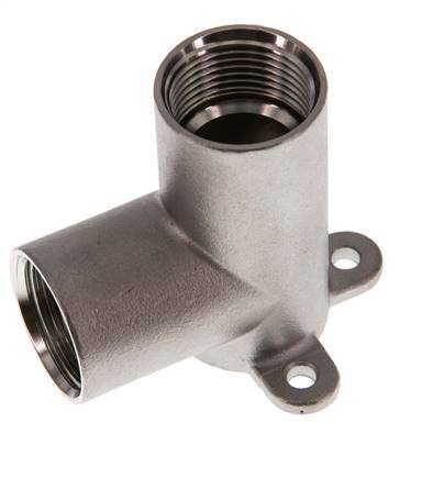 G 3/4'' Stainless steel Wall mounted 2-way Air Junction 16 Bar