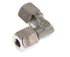 5LL Zinc plated Steel 90 deg Elbow Cutting ring 100 Bar DIN 2353