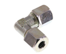 5LL Zinc plated Steel 90 deg Elbow Cutting ring 100 Bar DIN 2353