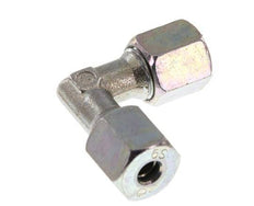 6S Zinc plated Steel 90 deg Elbow Cutting ring 630 Bar DIN 2353