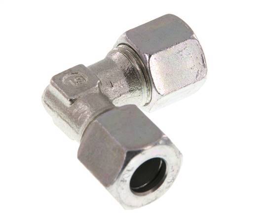 10L Zinc plated Steel 90 deg Elbow Cutting ring 315 Bar DIN 2353