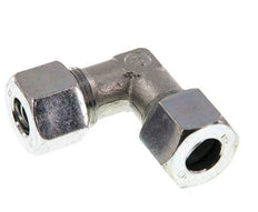 12S Zinc plated Steel 90 deg Elbow Cutting ring 630 Bar DIN 2353