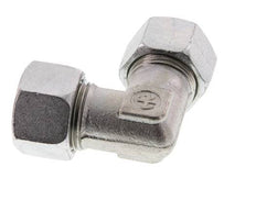 20S Zinc plated Steel 90 deg Elbow Cutting ring 400 Bar DIN 2353