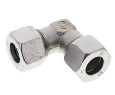 20S Zinc plated Steel 90 deg Elbow Cutting ring 400 Bar DIN 2353